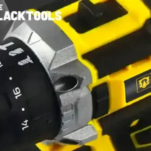 Parafusadeira Furadeira De Impacto The Black Tools Profissional TB-21PX 2 Baterias Com Maleta 60Hz Amarelo - Imagem 4