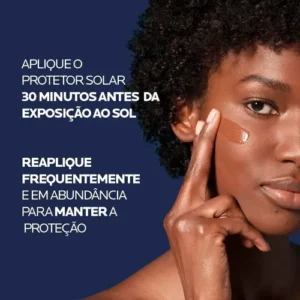 Protetor Solar Facial Antioleosidade com Cor FPS80 Controle da Oleosidade por 12h Reduz Oleosidade e Toque Seco Cor 2.0 Airlicium+ Anthelios La Roche Posay 40g - Imagem 3