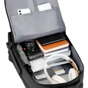 Mochila Executiva para Notebook de 15.6" com USB, Impermeável e Reforçada - Imagem 7