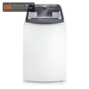 Máquina de Lavar 15kg Electrolux Premium Care com Cesto Inox, Jet&Clean e Time Control LEC15 - Imagem 1