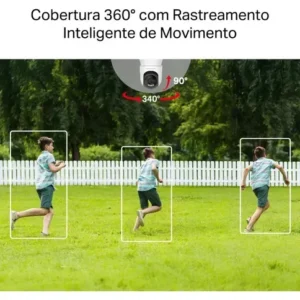 Mercusys MC510 Câmera Segurança Wifi 2K 360° Externo por TP-Link - Imagem 4
