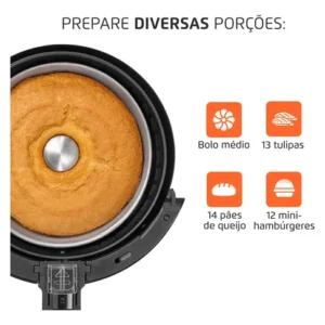 Fritadeira Sem Óleo Air Fryer 3,5l Mondial 1500w AF-31 - Imagem 4