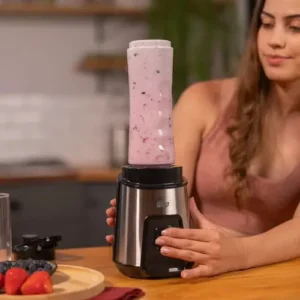 Liquidificador Portátil Wap Blender Go Wbg600 700ml Com 4 Lâminas Em Inox E Trava De Segurança - Imagem 7