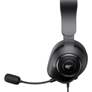 Fone Headset Gamer HAVIT H2230d P2 P3 3,5MM Microfone Removível Consoles PC Preto - Imagem 2