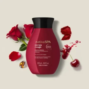 O Boticário Nativa Spa Cereja Rouge Óleo Hidratante Corporal - Imagem 3