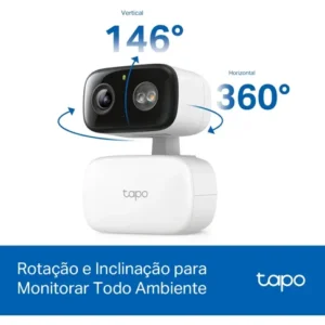 TP-Link Tapo C206 Câmera de Segurança Wifi 1080P 360° Colorida IP65 - Imagem 7