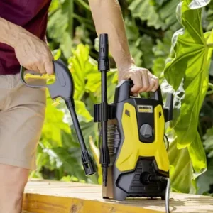 Lavadora De Alta Pressão Kärcher Prática Black 1500 Psi/libras 1400w 300l/h Com Aplicador De Detergente E Lança Regulável 127v - Imagem 8
