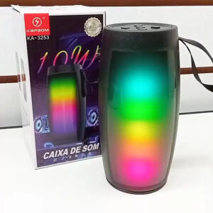 Caixa De Som Portátil Com Led Caixa De Som Bluetooth - Imagem 2