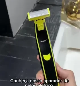 Aparador de Pelos Elétrico Lecom Prova D'Água Bivolt Barbear e Depilar - Imagem 2