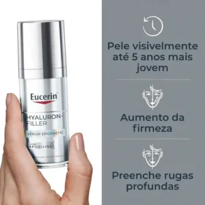 EUCERIN Sérum Facial Anti-idade Epigenetic 30ml, Antirrugas, Epicelline, Ácido Hialurônico, Antissinais, Pele Madura - Imagem 11