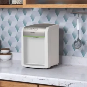 Purificador De Água Consul refrigerado Natural E Gelada com proteção antibactérias Bivolt Consul Branco - CPB34ASVNA - Imagem 3