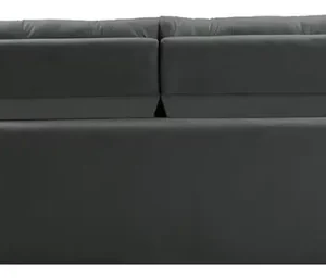 Sofá 3 Lugares Clean Retrátil Reclinável Cama Inbox - Cinza - Liso - Imagem 3