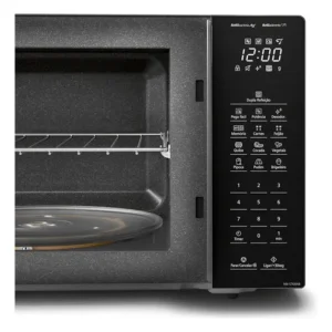 Microondas Panasonic Nn-st66nbru Black Glass 34L Dupla Refeição - Imagem 6
