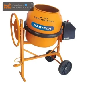 Betoneira Robusta Profissional 150 Litros 1/2cv 220v Maqtron - Imagem 1
