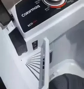 Tanquinho Lavadora Semi Automática Colormaq Ecomax Lcs 20kg Cor Prata - Imagem 2