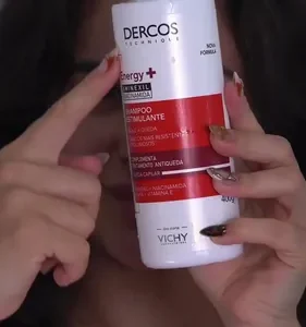 Shampoo Antiqueda Estimulante com Aminexil, Dercos Energy+ Vichy, 400g - Imagem 2