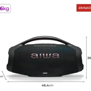 Caixa De Som Boombox Aiwa AWS-BBS-01-B 200w IP66 30hs De Bateria - Imagem 11