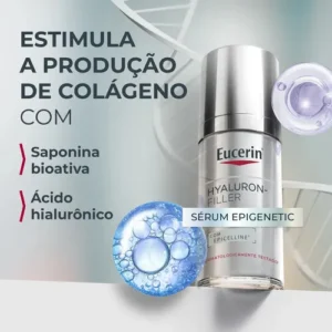 EUCERIN Sérum Facial Anti-idade Epigenetic 30ml, Antirrugas, Epicelline, Ácido Hialurônico, Antissinais, Pele Madura - Imagem 8