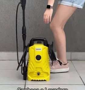 Lavadora de Alta pressão Kärcher Compacta 1500 PSI/Libras 1400W 300L/h com Aplicador de Detergente e Lança Regulável 127v - Imagem 2