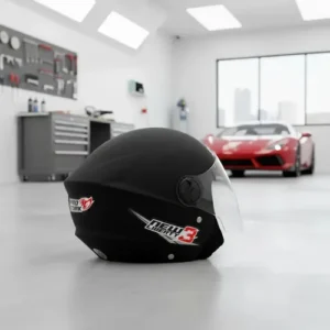 Capacete Moto Cor Preto-fosco PROTORK NEW LIBERTY T58 - Imagem 8