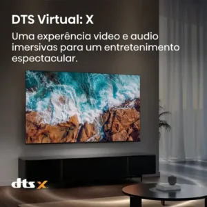 Hisense Smart TV 4K 75" Polegadas 75A6NV com Dolby Vision, HDR10, HLG, Dolby Gaming, Film Maker, DTS Virtual X, Compatibilidade Alexa e Google Home - Imagem 8