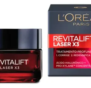 Creme Facial Anti-idade, com PRO-XYLANE e Ácido Hialurônico, Corrige Rugas e Flacidez, Revitalift Laser X3 L'Oréal Paris 50ml - Imagem 4