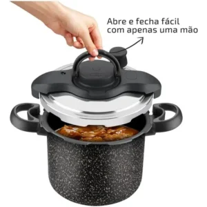 Panela De Pressão Rochedo Clipso Stone Pro 4,5l - Imagem 4
