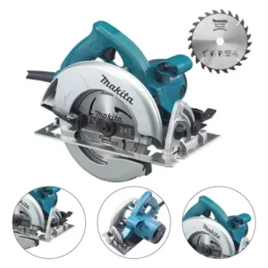 Serra circular elétrica Makita 5007N 185mm 1.8kW azul-turquesa - Imagem 8