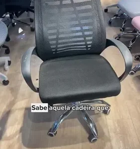 Cadeira De Escritório Esteirinha Mesh Giratória E Ergonômica - Imagem 2