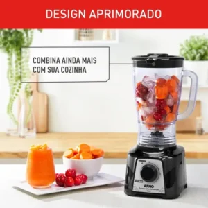 Liquidificador Arno Power Mix Essential Preto Lq19 | Arno - Imagem 7