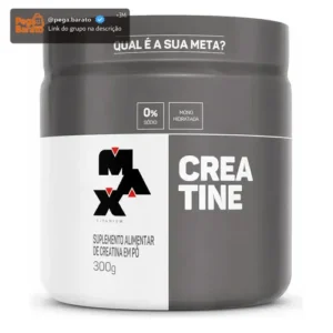 Creatina 300g Monohidratada Max Titanium - Imagem 1