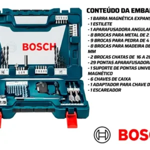 Parafusadeira Furadeira Impacto Brushless + Kit Bosch 68 Pçs - Imagem 6
