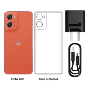 Celular Motorola Moto G06 128gb 4gb Ram Orange - Imagem 4