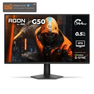 Monitor Gamer AOC AGON G50 27" 144Hz 0,5ms 27G50F - Imagem 1