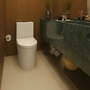 Vaso Sanitário Monobloco Extra Grande Privada Completo Caixa - Imagem 3