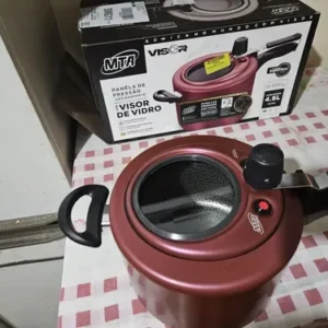 Panela De Pressão Mta Com Visor Grande Antiaderente 4,5 Litr - Imagem 4