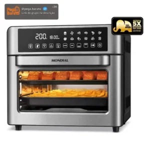 Fritadeira Air Fryer Forno Oven Digital 25L Mondial AFO-25L-BI - Imagem 1