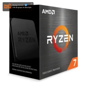 Processador AMD Ryzen 7 5700X 100-100000926WOF de 8 núcleos e 4.6GHz - Imagem 1