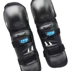 Kit de Proteção Moto 4 Peças Joelheira Cotoveleira Esportiva Preta Articulada - Imagem 5