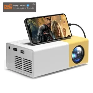 Mini Tv Portátil Projetor 4k - Imagem 1