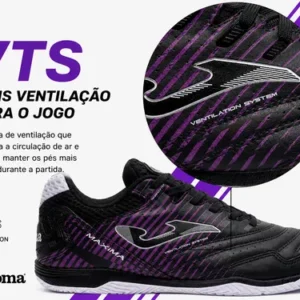 Chuteira Tênis De Futsal Joma Maxima Original Masculina Nfe - Imagem 7