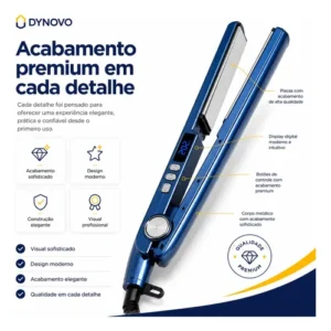 Chapinha Nano Titanium Profissional Prancha Bivolt - Imagem 8