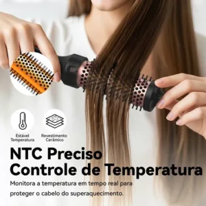 Modelador De Cachos Pente Dear Quente Íons Negativosportátil - Imagem 7