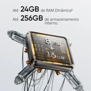 Celular Realme C75 256gb 8gb Prova D'água C/ Nfc + Brindes - Imagem 7