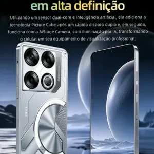Smartphone Gamer Gt 20 Pro 5g, Dimensity 8300, 512 Gb Rom+20 Gb Ram, Dual Chip, Bateria Gigante De 6000mah, Gps, Android 15, Câmera 28 Mp + 64 Mp , Tela 6.78 - Imagem 7