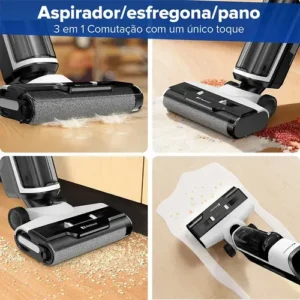 Aspirador De Pó Vertical Seco Úmido Redroad W15 200w 910ml Branco - Imagem 6