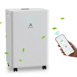 Desumidificador Compressor 8L/Dia, Silencioso, Antimofo, Área Até 120m², Controle Wi-Fi, Drenagem Contínua, Timer 24h, Display Digital, Filtro Removível, Para Quartos e Salas, Airluma - Imagem 12