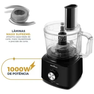 Multiprocessador britânia Bmp900 1000w 3 em 1 inox Preto - Imagem 8