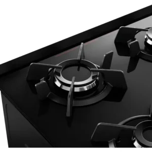 Fogão 4 Bocas Dako Magister Style Com Mesa De Vidro Preto/espelhado - Imagem 6