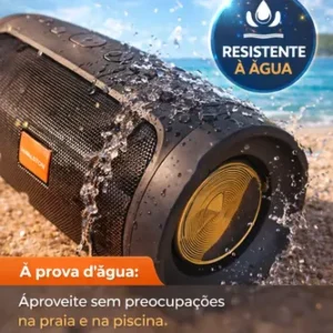 Caixinha De Som Potente Alta Bluetooth Portátil Radio Novo!! - Imagem 5